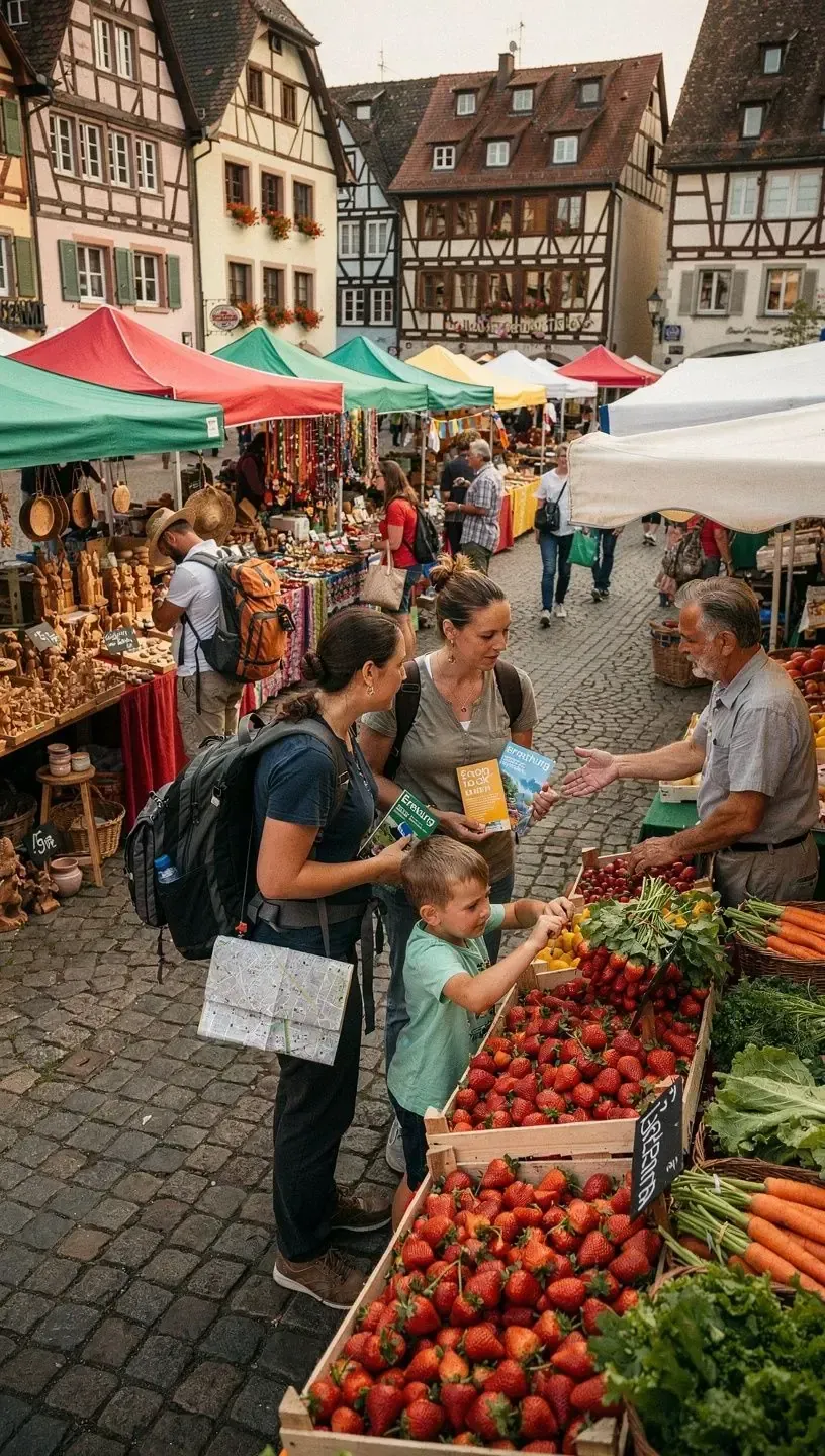 Karte zeigt die verschiedenen kulturellen Veranstaltungsorte und Logistikpunkte in einer deutschen Stadt
